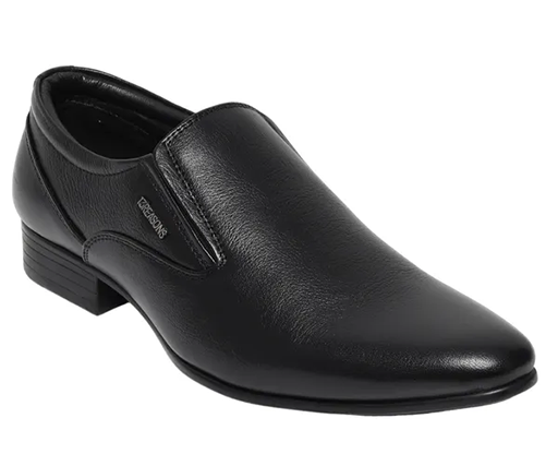 Black Formal Shoes Without Laces