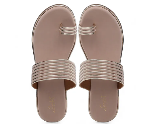 Scarlet Toe Ring Wedges Footwear